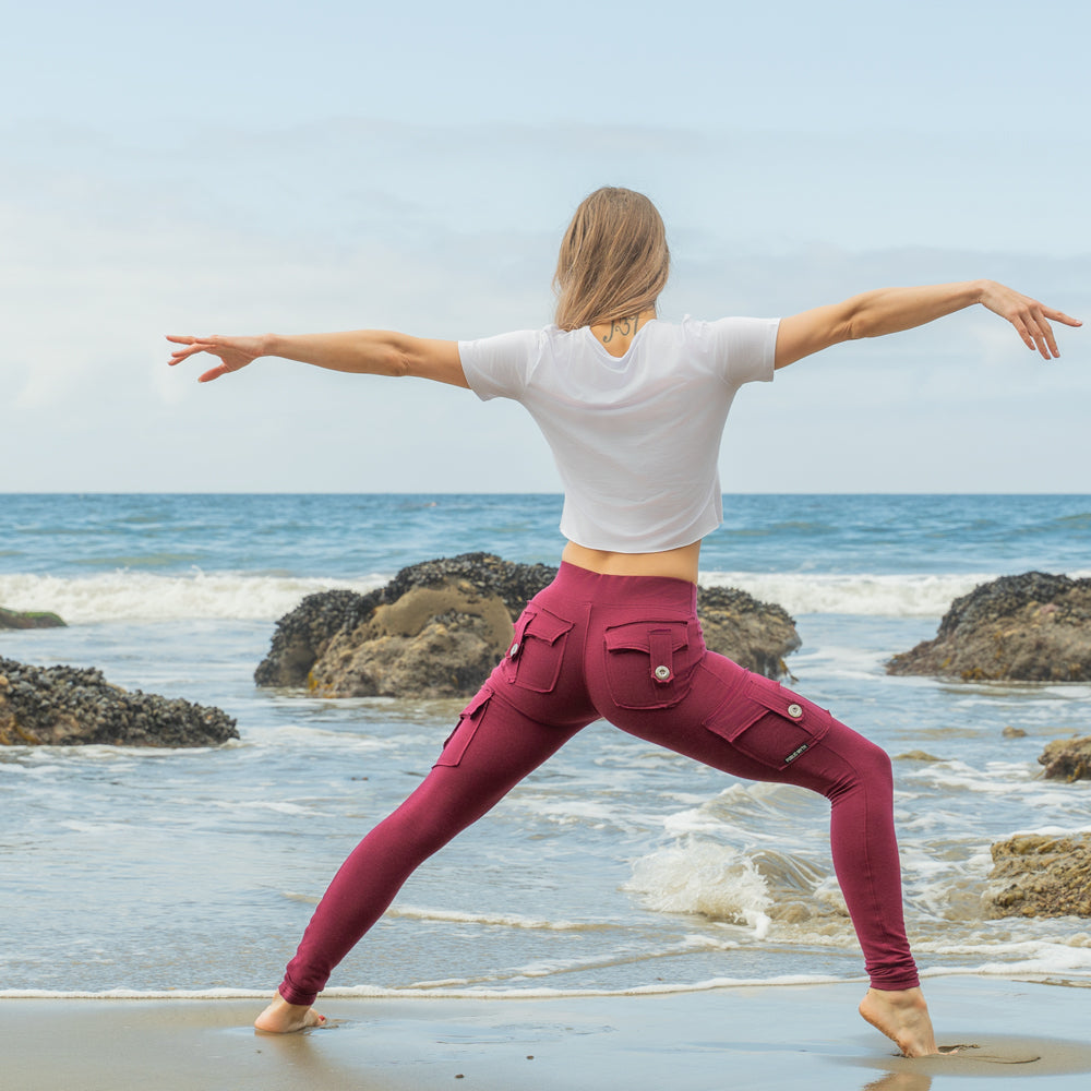 Sustainable Flare Yoga Pants And Yoga Top