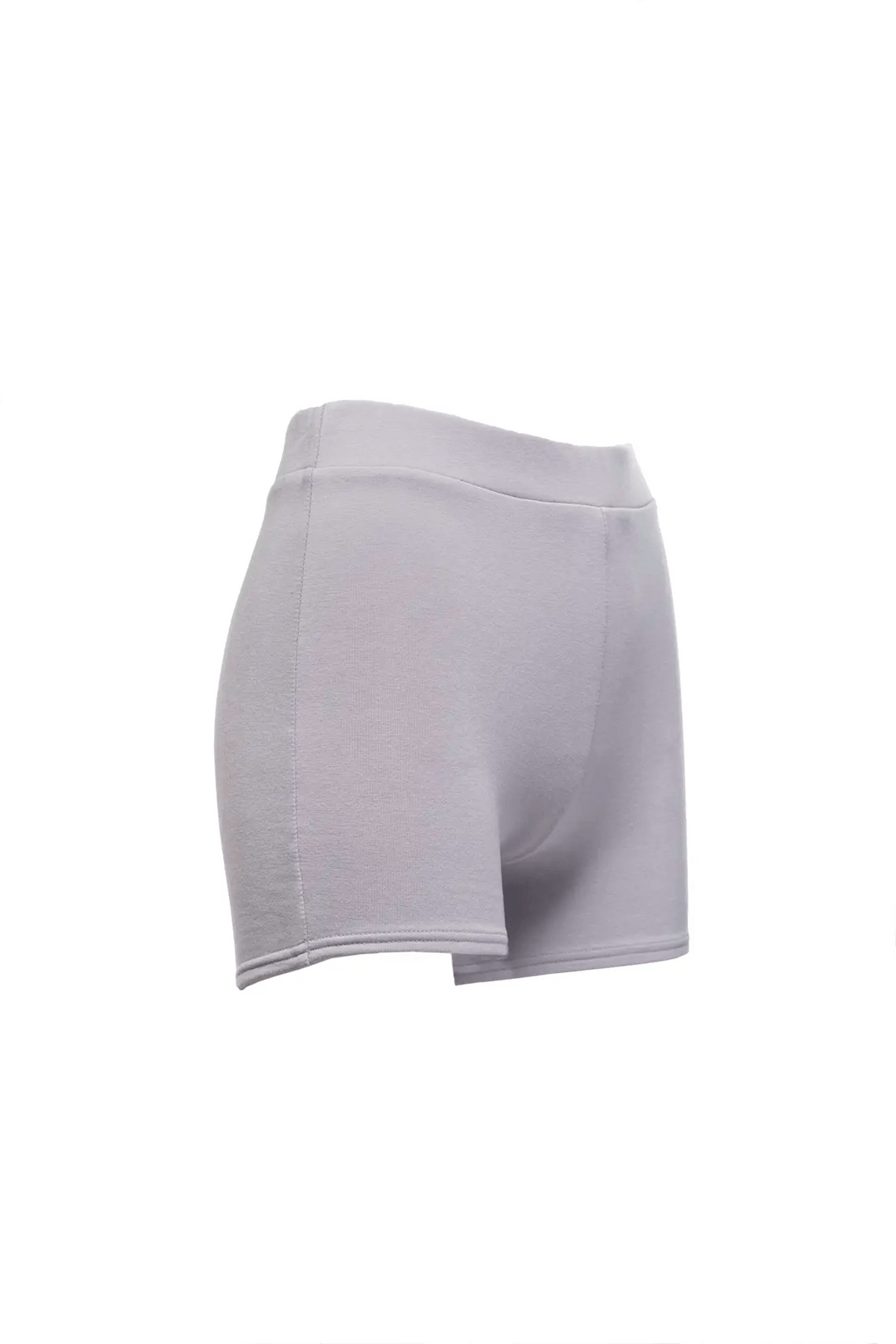 Grey high waisted short with 3 inch inseam