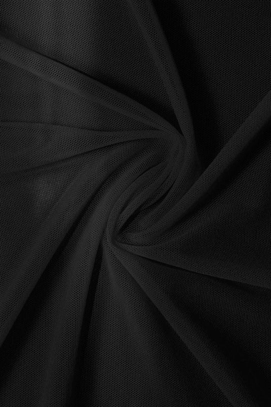 Polyester Spandex Power Mesh Fabric - Mid Weight