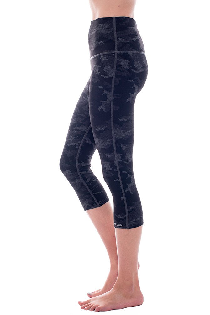 Shadow Trooper High Rise Crop Leggings