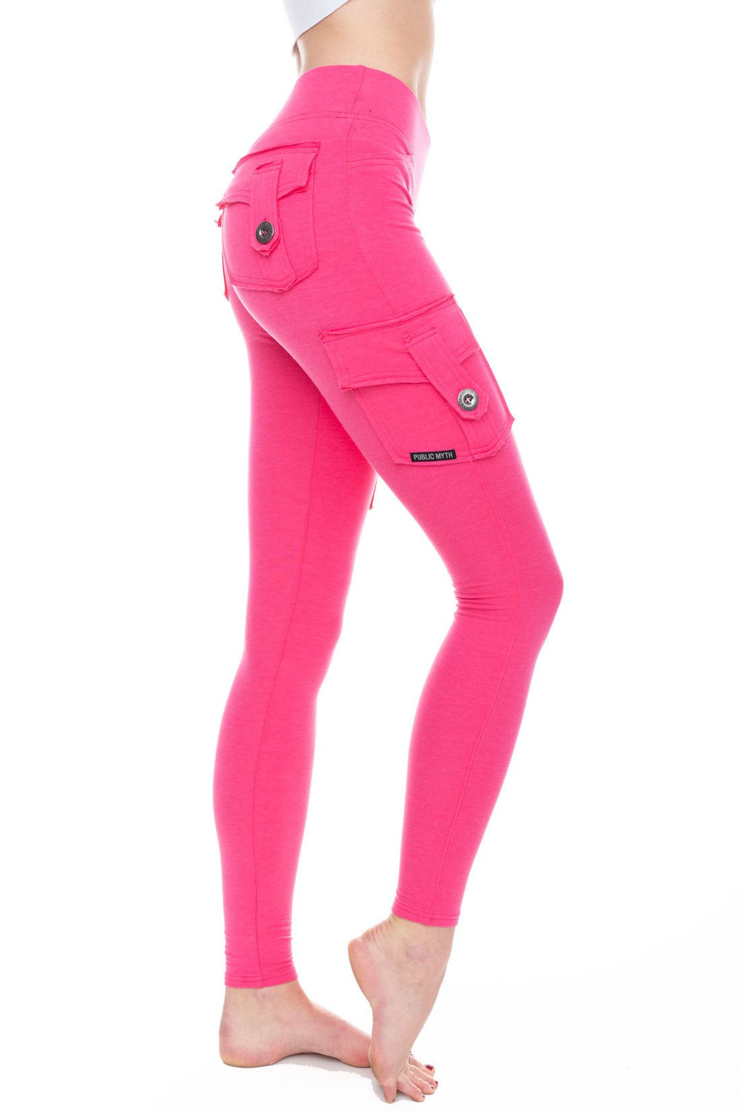 hot pink pocket legging