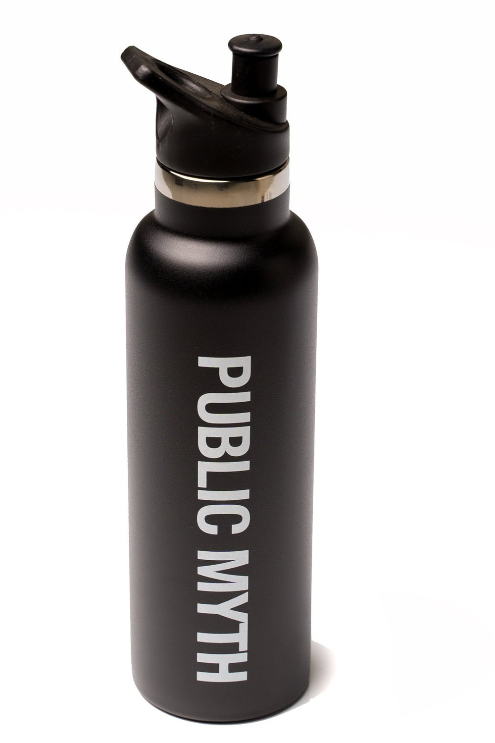 Public Myth insulated stainless steel water bottle with qiuck open spout 