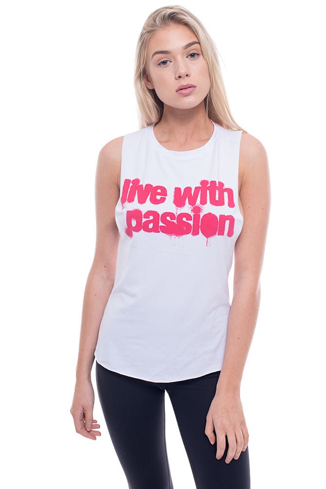 Live With Passion Muscle Tank