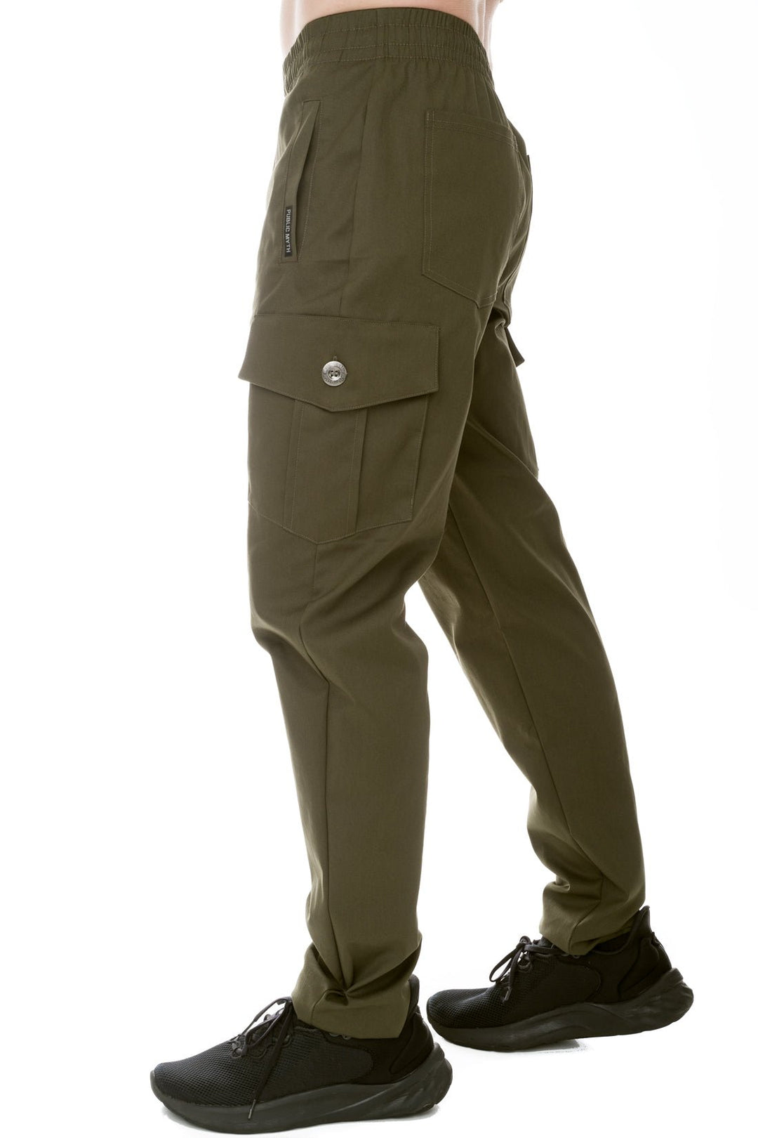 Dark Green Cotton/linen Mens Cargo Pants at Rs 380/piece in