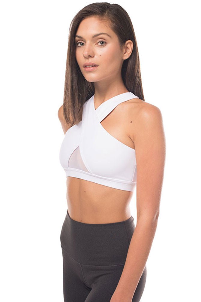 Two Tone Sports Bra  Racer Back and On Sale! – PUBLIC MYTH
